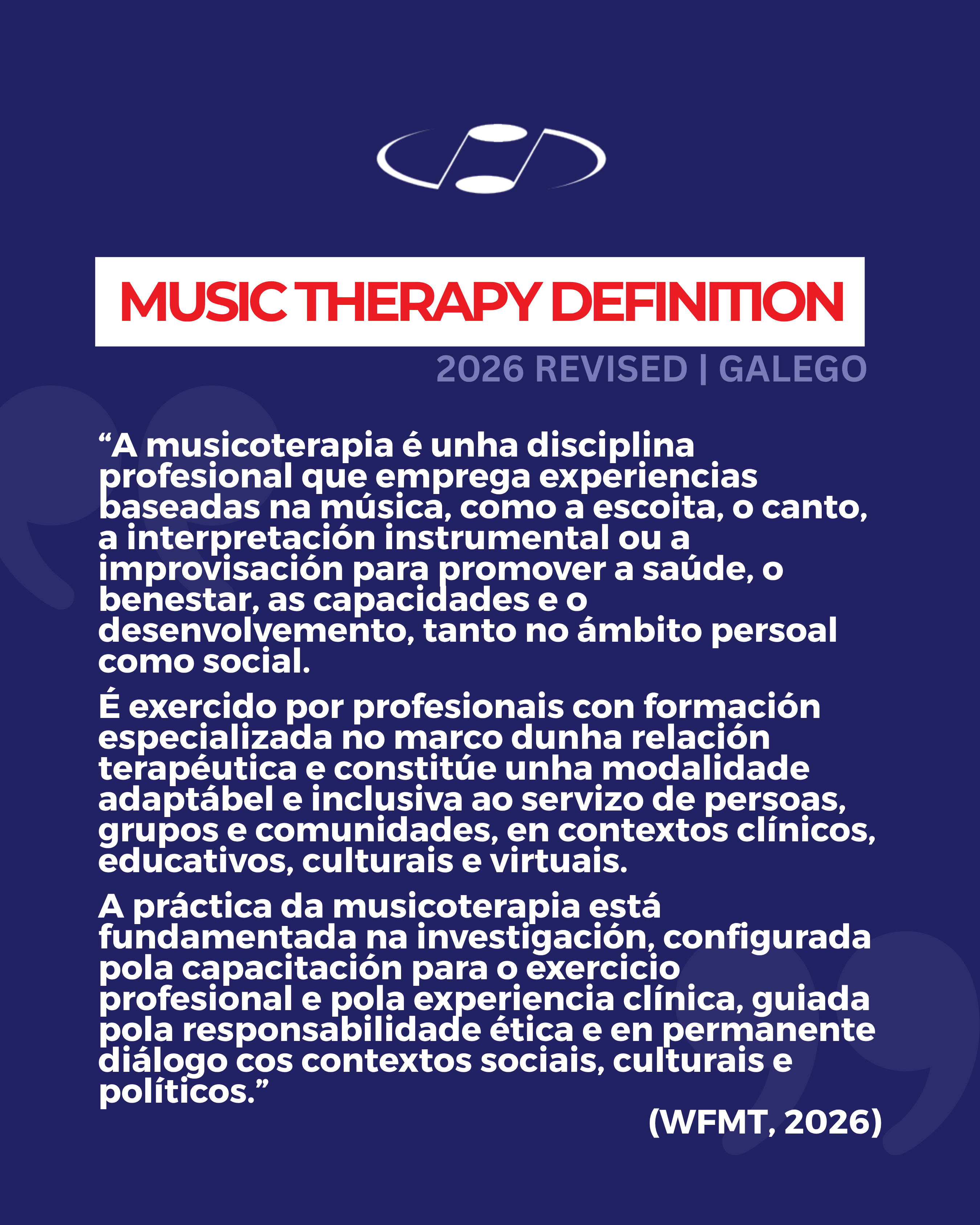 World Federation of Music Therapy